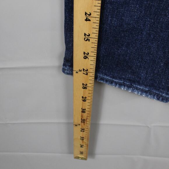 Mother Jeans Womens 25 The Curbside Flood Yee Haw Barrel Baggy Loose Medium Wash - Picture 12 of 16
